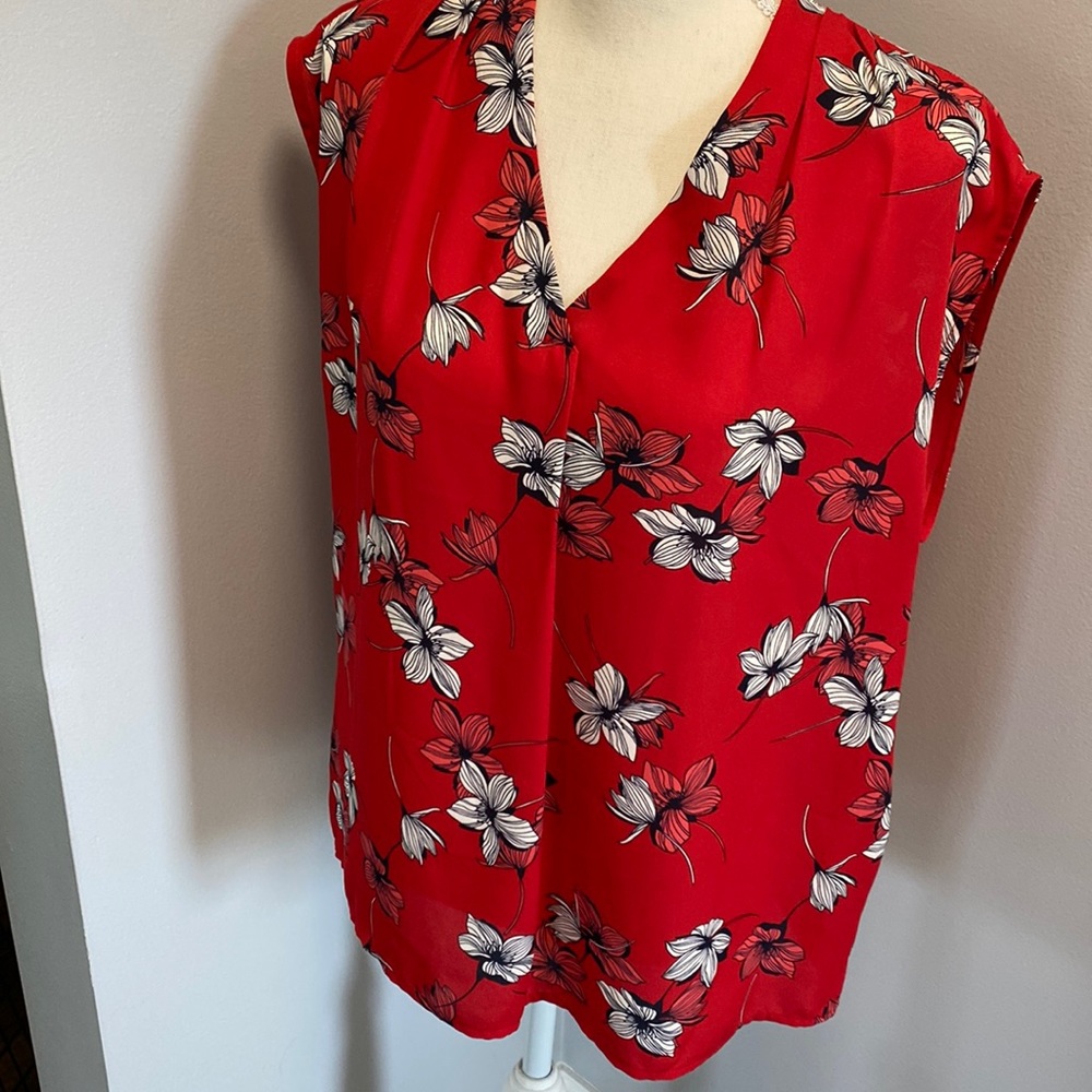Banana Republic Short Sleeve Blouse, Size Small